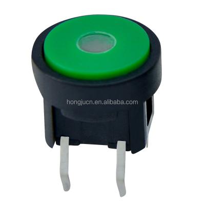 China TS2 Tact Switch With 12v Led Illuminated Light Tactile Switch Round TS2-2B-4GG for sale