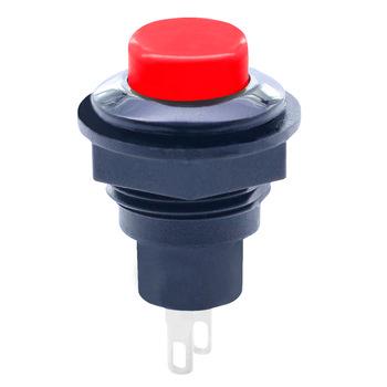 China 12mm Cutout Push Switch 3A 125V PB-01button Switch PB-01-PP-X for sale