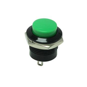 China (ON) HONGJU 6A 125VAC 16mm plastic OFF- push button switch safe and durable for sale