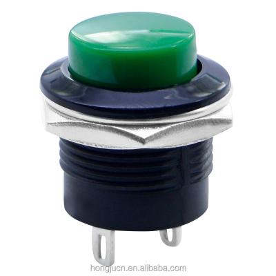 China T85 PB02 19mm Diameter ABS OFF- Cover Green Push Button Switch (ON) For Car Computer for sale