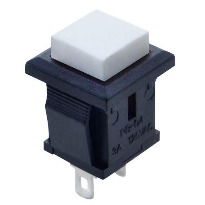 China (On) panel (top) thickness 3mm mini square push button switch for toy for sale