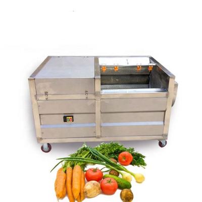 China High Efficiency Ginger Washing Peeling Machines Wholesale Price Aloe Peeler Cutter for sale