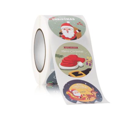 China Office Waterproof Xmas Marks The Spell Of Santa Name Christmas Vinyl Stickers for sale