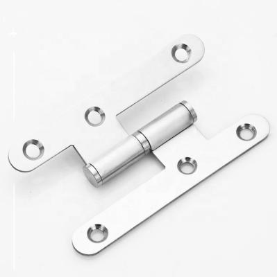 China Durable H Shaped Hinges 100mm*57mm*13.8mm Butt Hinges European Stainless Steel Furniture Window Hinges Square Corner And Round Corner for sale