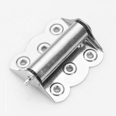 China Durable Stainless Steel Butterfly Hinges Shower Screen Door Hinges Spring Weld Hinge for sale