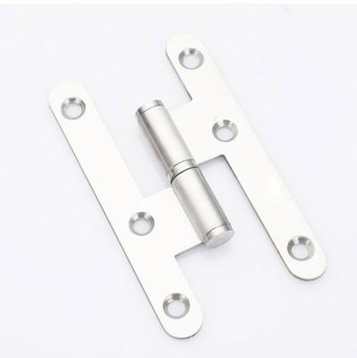 China Durable H Style Hinges 140mm*55mm*15mm Butt Hinges Stainless Steel American Furniture Window Hinges Square Corner and Round Corner for sale