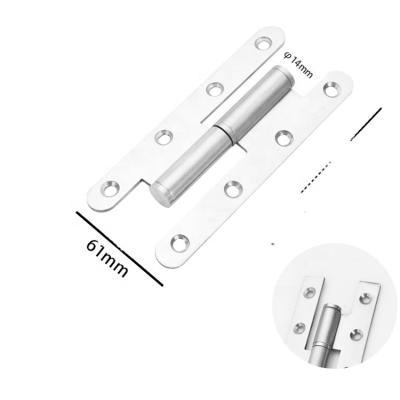 China Easy Installation H Shaped Hinges 160mm*61mm*18mm Butt Hinges European Stainless Steel Furniture Window Hinges Square Corner And Round Corner for sale