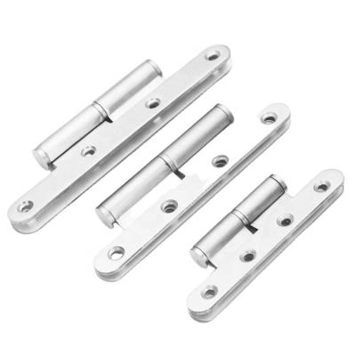 China Durable H Style Hinges 140mm*60mm*16mm Butt Hinges Stainless Steel American Furniture Window Hinges Square Corner and Round Corner for sale