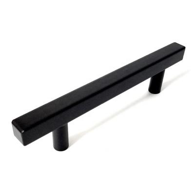 China Modern T Shaped Stainless Steel 12*12mm Drawer Pulls Cabinet Handle For Kitchen Drawer Cupboard Pulls Bathroom Furniture Long Handle for sale