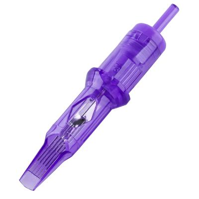 China Wholesale 08/10/1203 Pro Permanent Mast RLX4 Tattoo Cartridge Needle For Body Tattoo Art Purple Color for sale