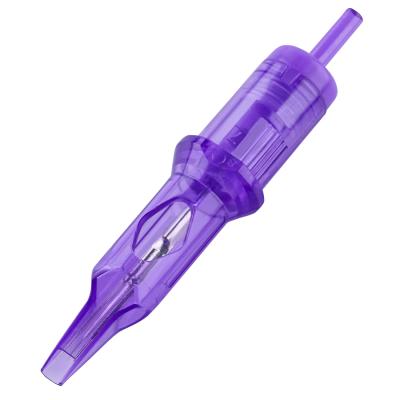 China Premium Permanent Wholesale Mast Tattoo Cartridge Needle 08/10/1203 RLX3 For Tattoo Art Body Purple Color for sale