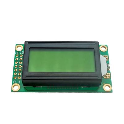 China Meter China manufacture 8x2 stn lcd mono graphic display with blue color for sale