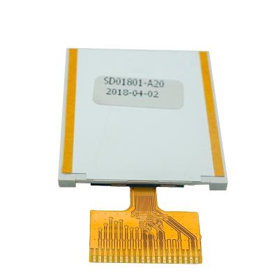 China 1.8 inch TFT LCD screen SPI interface 20PIN soldering single chip driver tft lcd 1.77 inch for sale