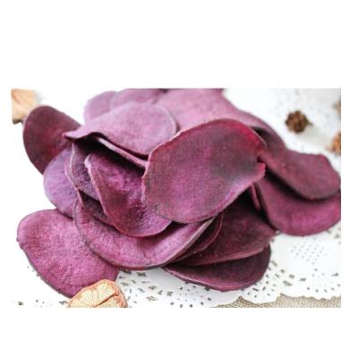 China Nutritious Healthy Snack VF Purple Sweet Potato Chips for sale