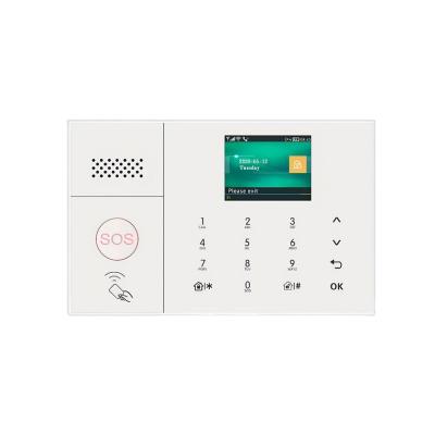 China Original WIFI GSM Band Network Alarm Dustproof 10 Languages ​​LCD Touch Screen SOS Prompt Alert Low Power Consumption 2 Way Maintenance Wireless Security System for sale