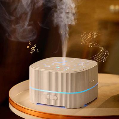 China HOMEFISH Bluetooth Música luz LED Difusores de aceite esencial Difusor de aroma Humidificador 500ml en venta