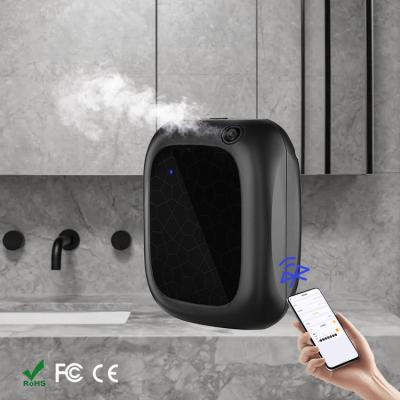 China Gewerbliches Hotel WIFI Smart Duftdiffuser Wandmontiert 200 ml wasserloser Vernebler Tragbarer Mini-Tischöl Duftdiffuser zu verkaufen