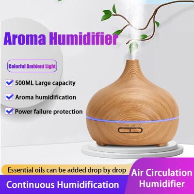 China Humidificador silencioso en forma de cebolla para aromaterapia en el dormitorio con luces de siete colores en venta