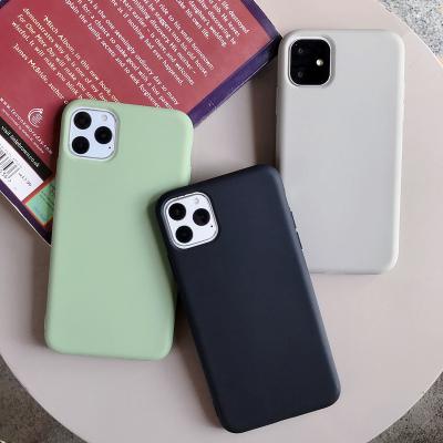 China China Suppliers Luxury Frosted Soft Rubber Case For iPhone 13 mini 13 pro TPU Max Matte Phone Cover For iPhone X XS XR 13 pro Max Case for sale