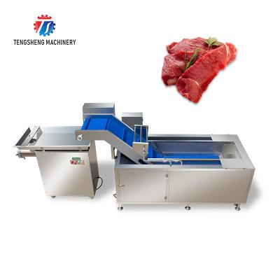 China Good effect multi-function meat cleaning machine production customization and minced meat processing line for sale