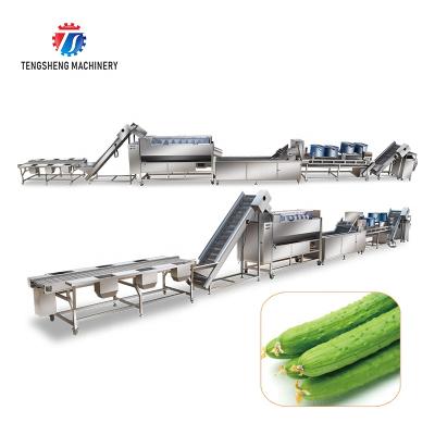 China Easy Operation Industrial Vegetable And Fruit Potato Selection Of Hair Roller Bubble Cleaner Drying Cutting Machine Production Line for sale