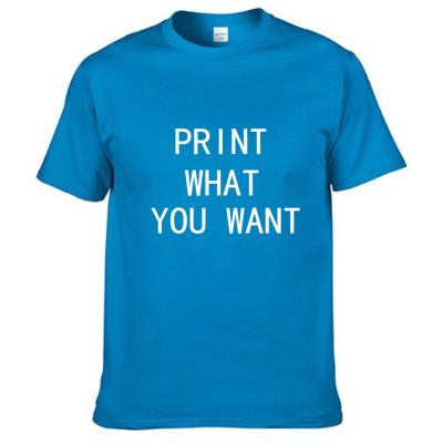 China Anti-pilling China Wholesale Printed T Shirt For Men Custom Vintage Printing T Shirt for sale