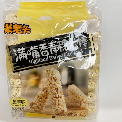 China Uncle Pop Snack Food Manufacturer Chinese Highland Barley Rice Stick Grain Snacks for sale