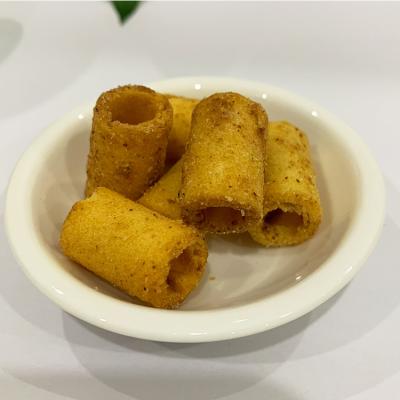 China Uncle Pop Chinese Snack ManufacturerCurry Pepper Flavor Crispy Sweet Egg Roll Snack 75g X 40bags for sale