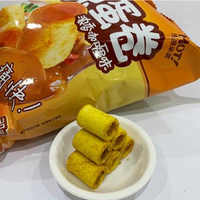 China Uncle Pop Milaotou Wholesale Casual Affordable Quality Assurance Dry Pop Snack Spicy Curry Flavor Egg Rolls for sale