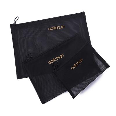 China Fashion Travel Makeup Case Zipper Make Up Organizer Storage Bag Pouch Toiletry Beauty Wash Mesh Cosmetic Bag for sale