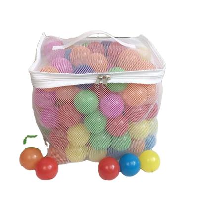 China Viable Ball Sea Bulk Children's Toy Plastic Balls Bag Collapsible For Household Toy Balls Storage Bag for sale