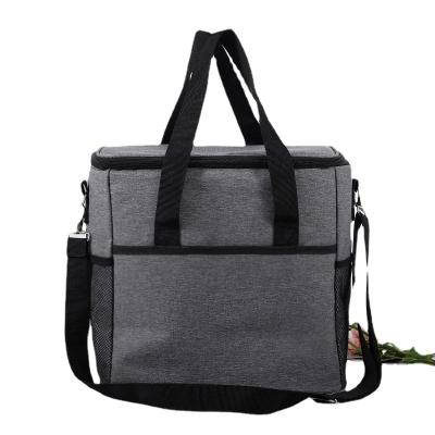 China Large Car Lunch Bag Outdoor Waterproof Oxford Cloth Cooler Bag Insulation Delivery Bag for sale