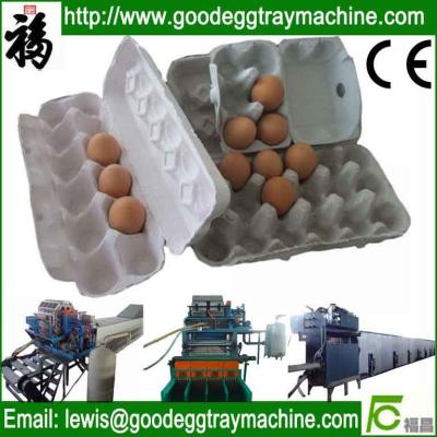 China Egg tray plant pulp moulding machine for sale