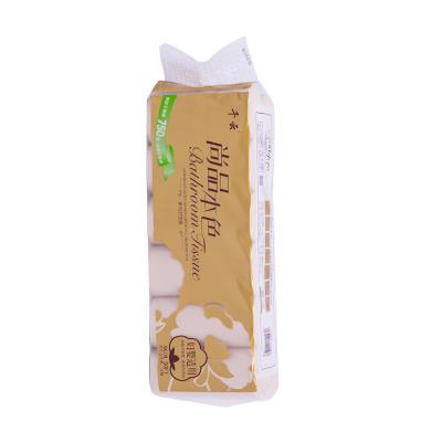 China Eco-Friendly Customize Papel Higienico Toilet Paper Tissue Paper Roll For Home And Hotel Use for sale