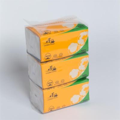 China Removable Tissue Box Tissue Box Two-Layer Toilet Paper Family Pack Facial Tissue Paper for sale