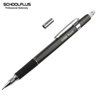 China High quanlity with soft rubber grip premium metal mechanical pencil, free samples for sale