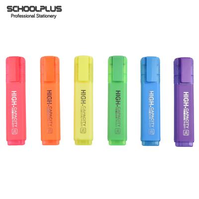 China Classic color Jumbo highlighter text marker pen set for sale