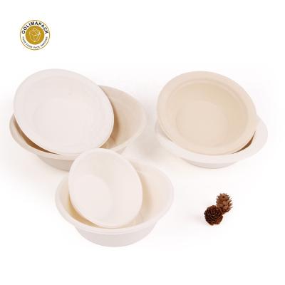 China Best New Arrival Price Bagasse Food Container Disposable Compostable Sugar Cane Bagasse Bowl for sale