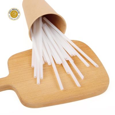 China Disposable Straw Biodegradable PLA Compostable Drinking Straw for sale