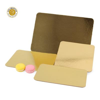 China Customization 100% Recyclable Biodegradable Cake Board Round Eco Friendly Compostable Mini Cake Board for sale