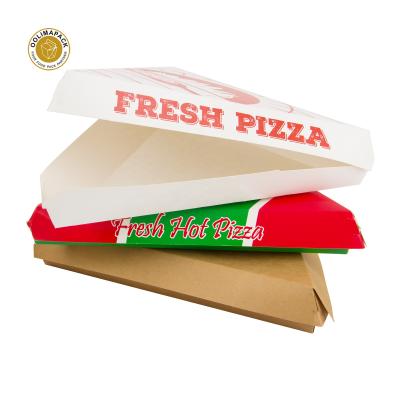 China Mini Pizza Boxes Customized Wholesale Disposable With Logo Eco Friendly Pizza Box for sale