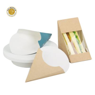 China Disposable Custom Logo Print Crepe Box Fries Cone Holder for sale