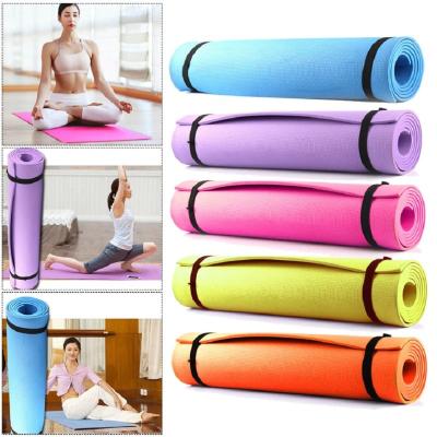 China EVA Yoga Mat Non Slip Carpet Pilates Gym Sports Exercise Pads For Beginner for sale