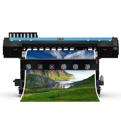 China Wide range i3200 xp600 photo photographic painting machine photo machine repair shops Digital Color Eco Solvent Printer for sale