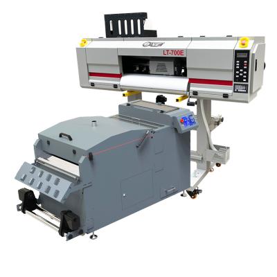 China Factory new 60cm four head i2300-A1 fabric UV PET film printing machine dtf printer T-shirts for sale