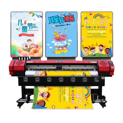 China machine repair shops high definition letop 1601AS 1.6m single head xp600 eco solvent outdoor sticker printer for sale