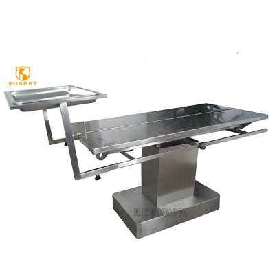 China EUR Viable Top Selling High Quality Pet Veterinary Equipment Operation Theater Table Electric Lifting Surgical Table for sale