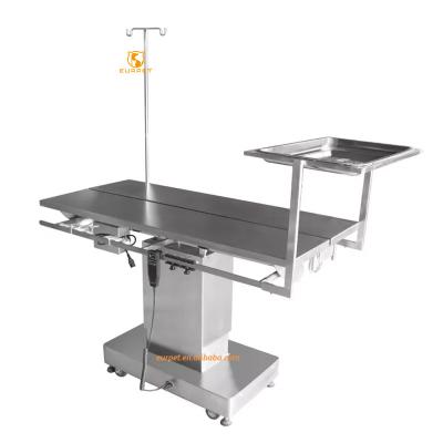 China Viable PET Hospital EUR Dog Surgery Table Electric Lifting Surgical Instrument Surgical Operation Table for sale