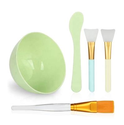 China Beautity Face Mixing Bowl Set, 5 in 1 DIY Facemask Blending Tool Kit with Facial Bowl for sale