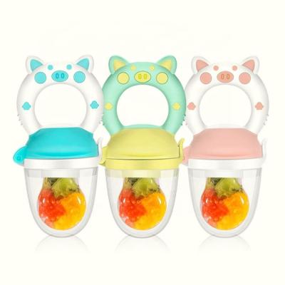 China Baby Battery Operated Pacifier Soother Nipple Soother Toddler Kids Fruit Feeder Teething Vegetable Pacifier for sale